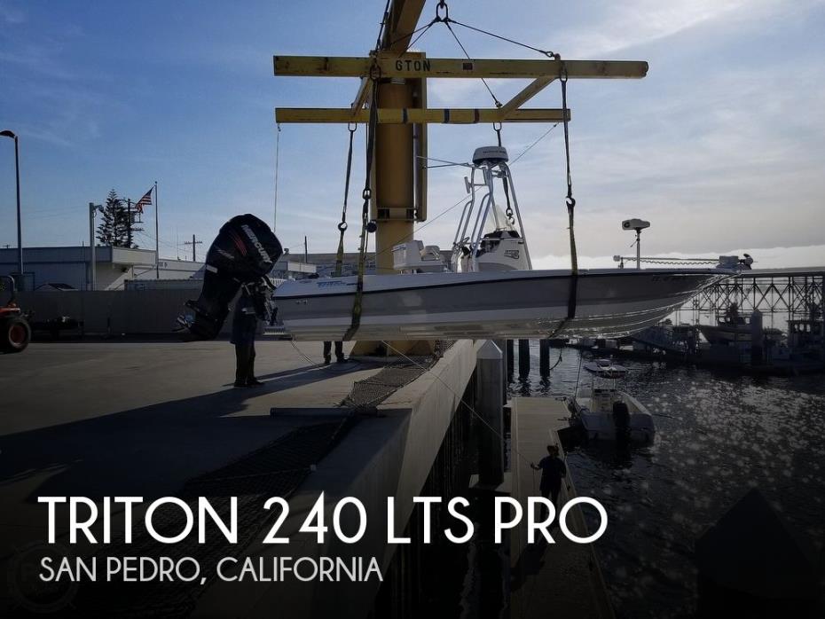 2017 Triton 240 LTS Pro