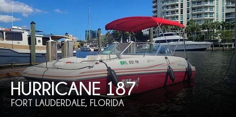 2013 Hurricane 187 Sundeck