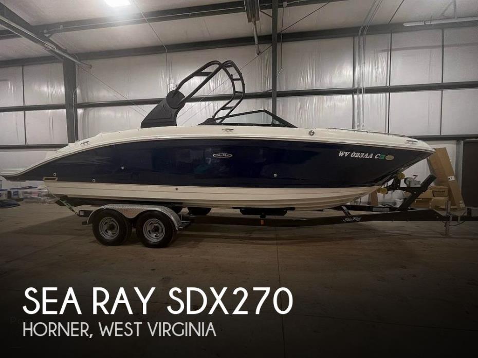 2018 Sea Ray SDX 270