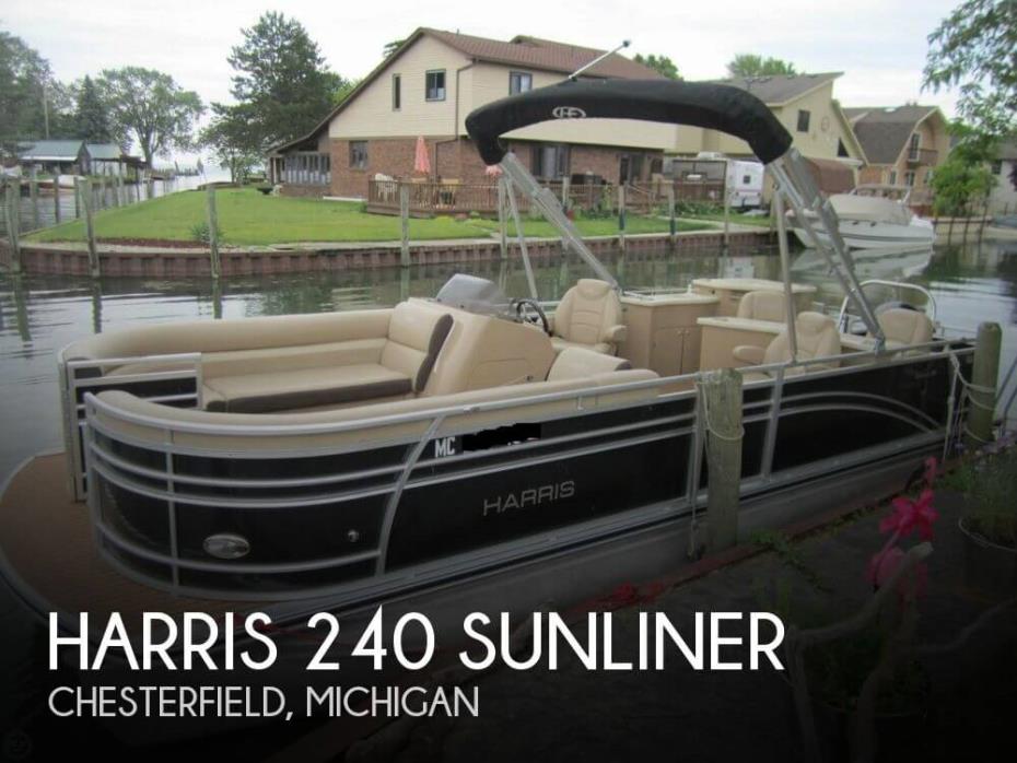 2015 Harris 240 Sunliner
