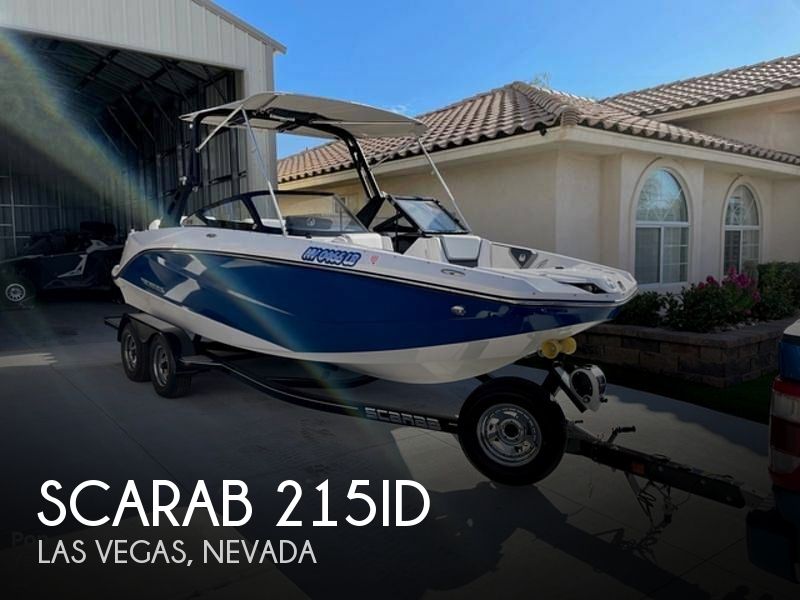 2018 Scarab 215 ID