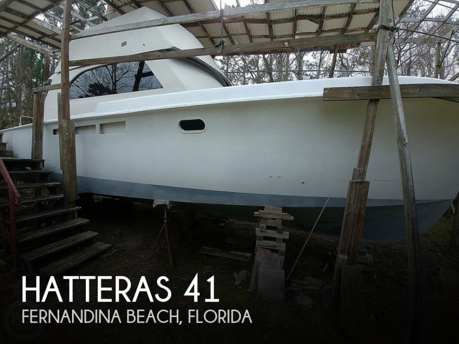 1965 Hatteras 41 Yacht Fish