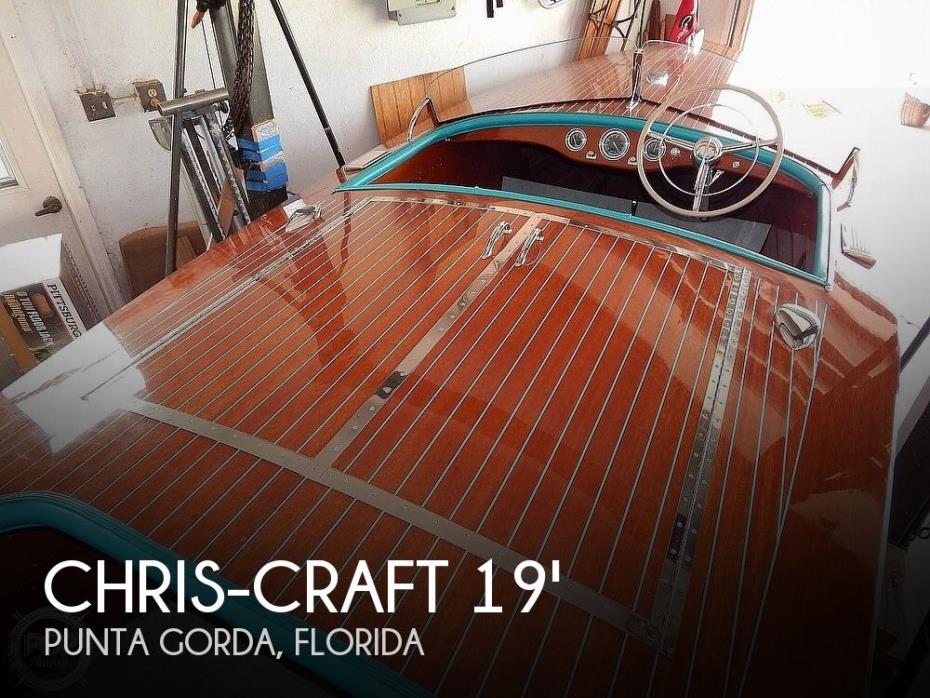 1950 Chris-Craft Racing Runabout