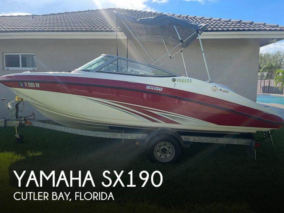 2015 Yamaha SX190