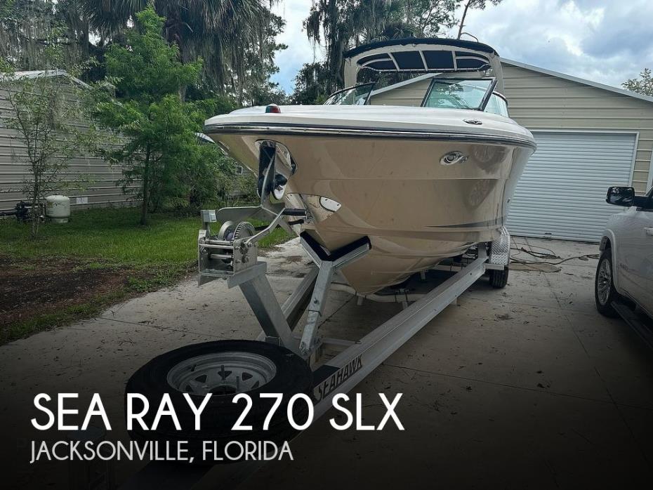 2014 Sea Ray 270 SLX