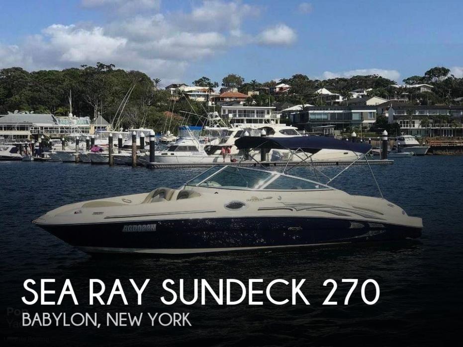 2005 Sea Ray 270 Sundeck
