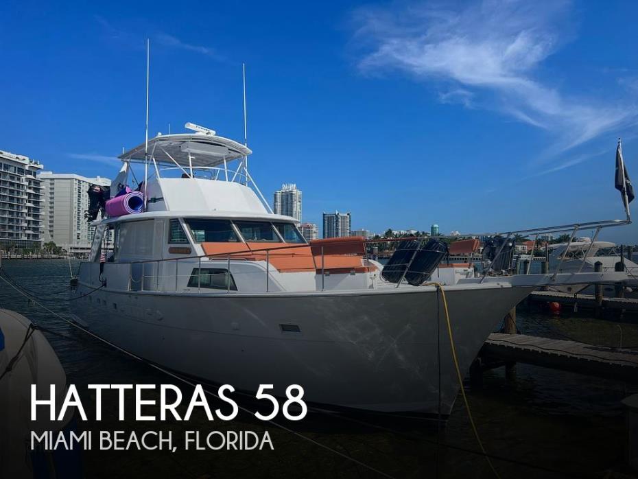 1977 Hatteras 58 Yacht fisherman
