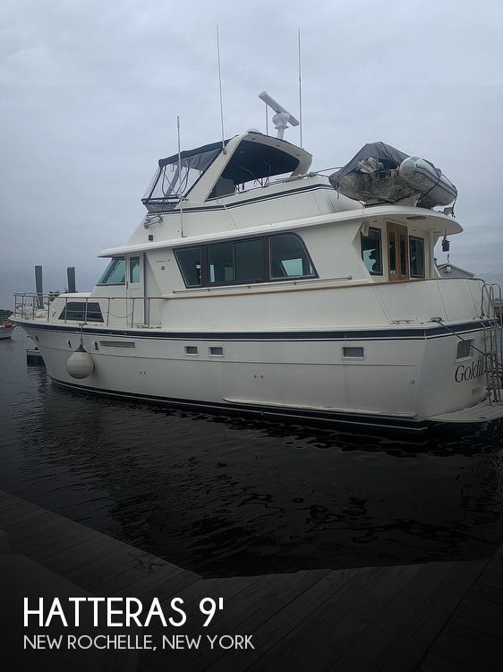 1984 Hatteras 53 Extended deck house