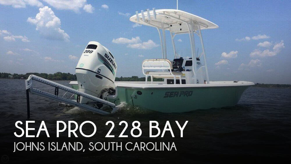 2016 Sea Pro 228 Bay
