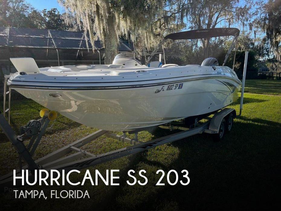 2018 Hurricane 203 SunDeck Sport