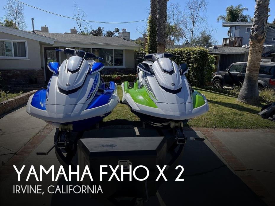 2021 Yamaha FXHO x 2