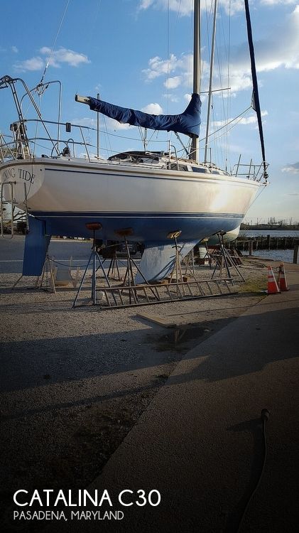 1984 catalina 30 tall rig in sparrows point, md