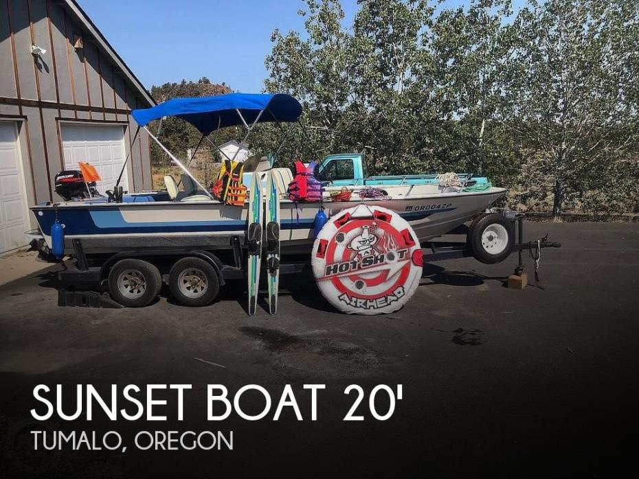 1980 Sunset Boat Fish and Ski