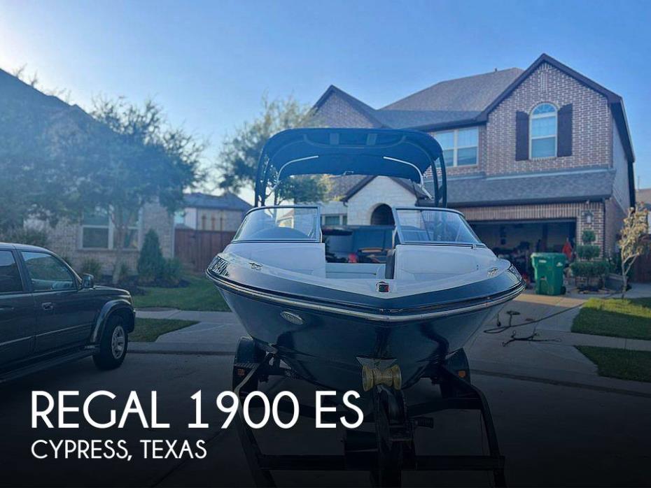 2018 Regal 1900 ES