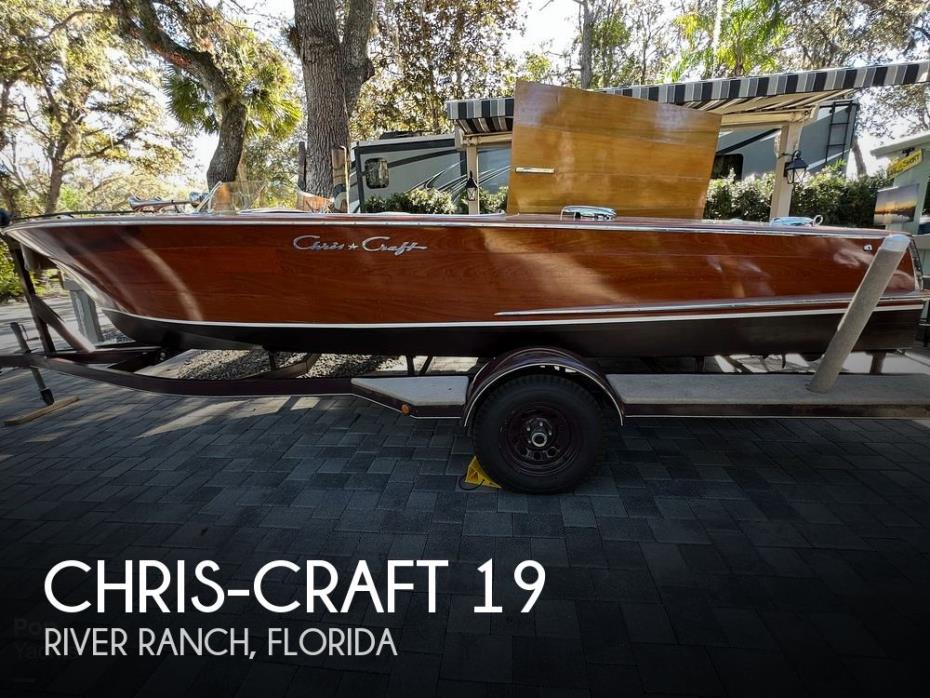 1957 Chris-Craft Capri 19