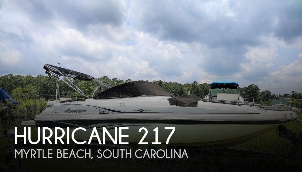 2004 Hurricane SunDeck 217
