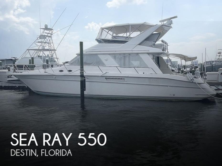 1996 Sea Ray 550 Sedan Bridge