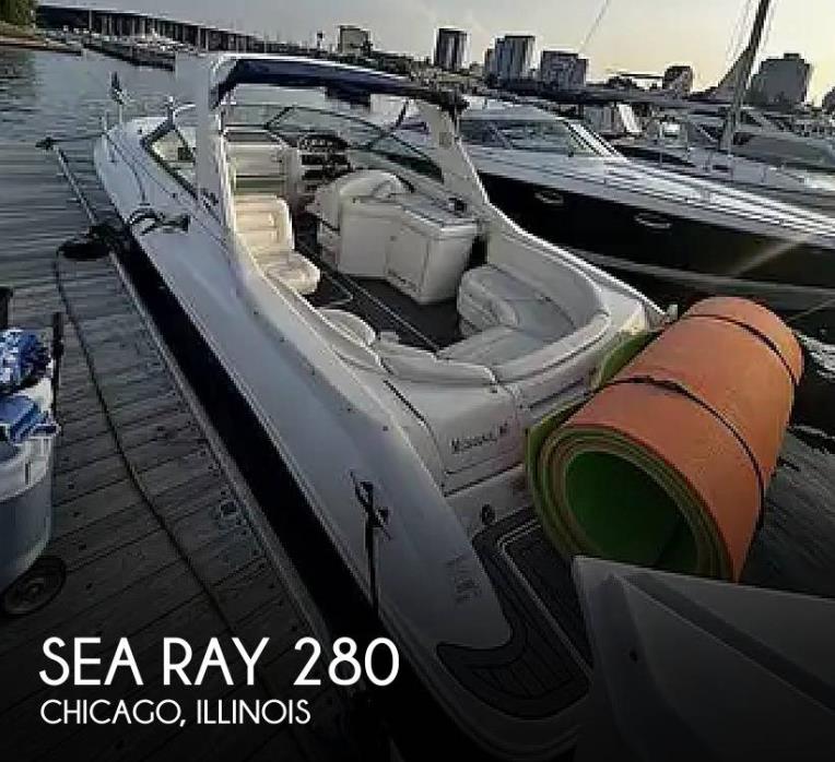 1999 Sea Ray 280 sun sport anniversary