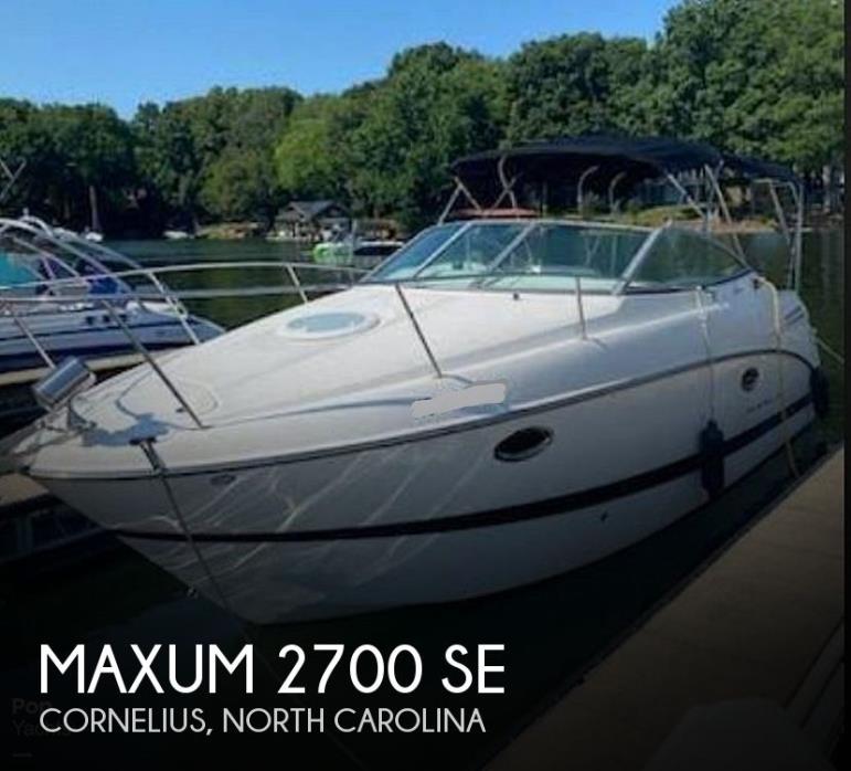 2008 Maxum 2700 SE