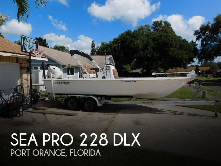 2018 Sea Pro 228 DLX