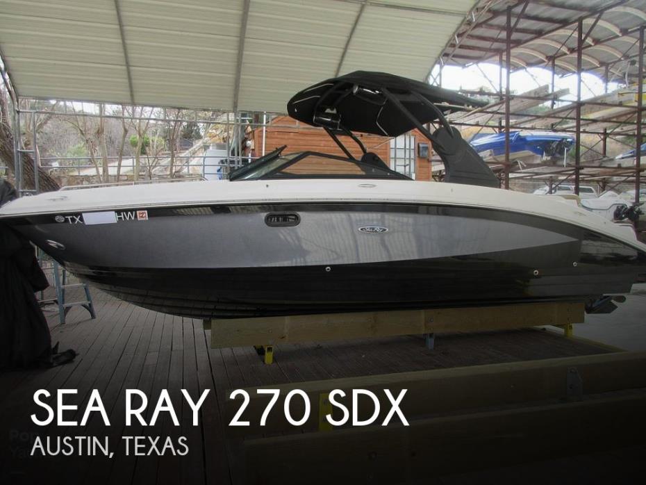 2020 Sea Ray SDX 270
