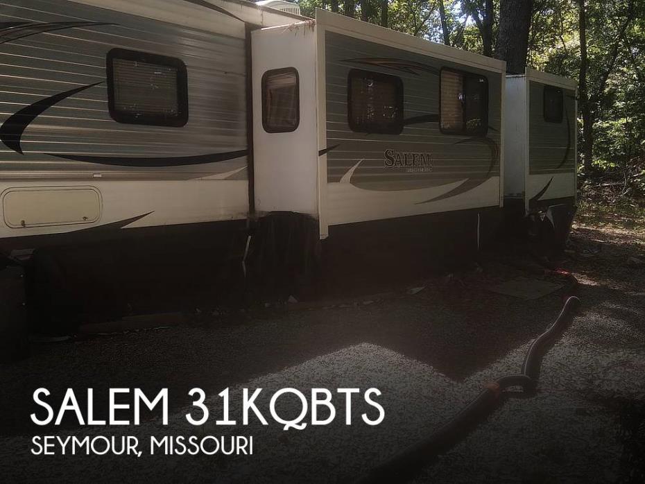 2016 Forest River Salem 31KQBTS