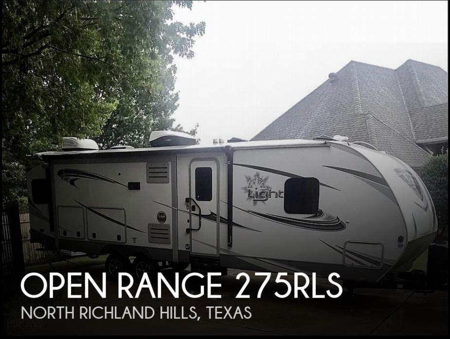 2018 Highland Ridge Open Range 275RLS