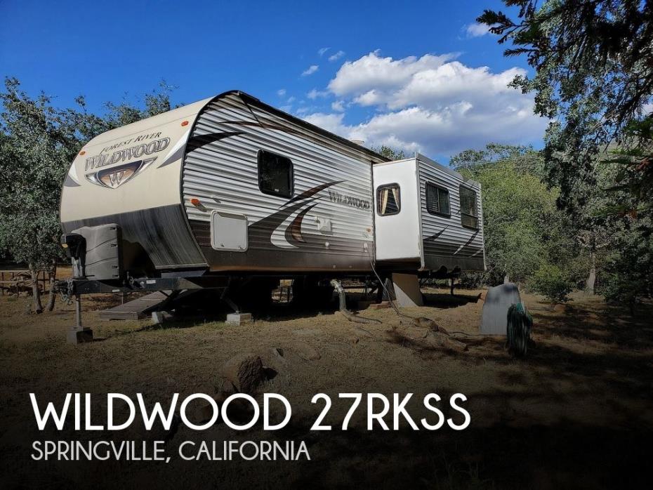 2016 Forest River Wildwood 27RKSS