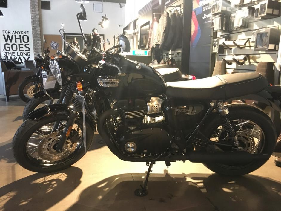 2018 Triumph Bonneville T100 Black