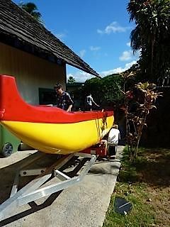 17' 2007 Custom Outrigger Canoe