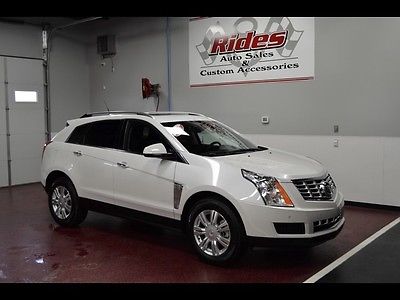 Cadillac : SRX Luxury Sport Utility 4-Door One Owner Clean Title Black Leather Auto Transmission Navigation Sunroof