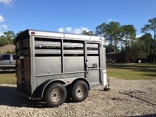 2019 Homesteader 2 Horse Straight Load Gooseneck W Awning