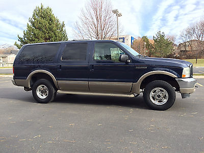 Ford : Excursion Limited Ultimate 2002 ford excursion limited 4 door 7.3 l turbo diesel 4 x 4 power stroke one owner