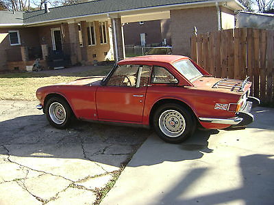 Triumph : TR-6 Conv British Heritage Certificate - Factory Hard Top - Straight Forward Project