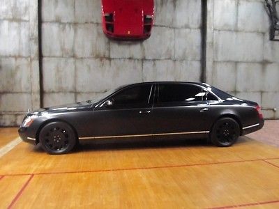 Maybach : Other 62 SUPER SEDAN 2007 maybach 62 62 super sedan lounge chairs tables tvs like new rare find
