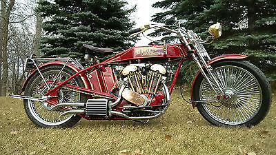 Harley-Davidson : Other Hand Built 1917 Tribute Harley Davidson 