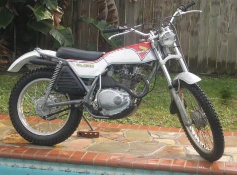 honda tl250 trials bike for sale