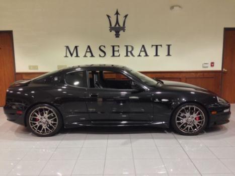 Maserati : Other 2dr Cpe 2005 maserati gransport coupe low miles carbon fiber black chrome wheels