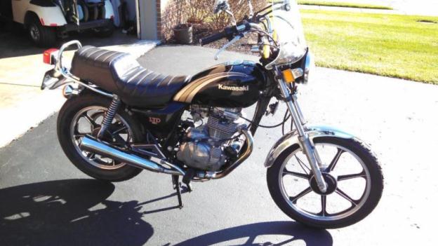 Hovedsagelig ulovlig tønde Kawasaki Kz250 Motorcycles for sale