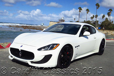 Maserati : Gran Turismo 2dr Coupe Sport 2014 gran turismo coupe 4 k original miles clean carfax 1 owner california car