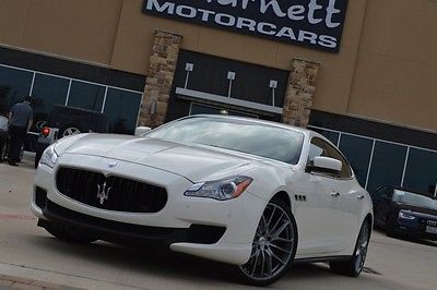 Maserati : Quattroporte SPORT GTS * $164K MSRP * CARBON INT * BOWERS SOUND * 2014 maserati quattroporte gts 164 k new only 4 k miles pristine cond