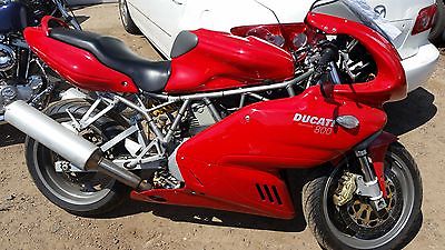 Ducati : Superbike 2005 ducati 800 sport bike runs and drives low miles
