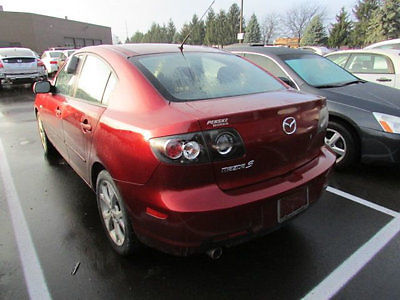 Mazda : Mazda3 4dr Sedan Automatic i Sport 4 dr sedan automatic i sport automatic gasoline 2.0 l 4 cyl red