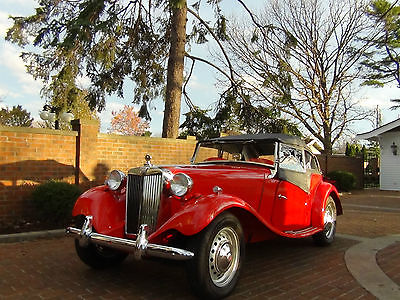 MG : T-Series 1950 mg td beautiful restoration with less than 250 miles since 1 condition