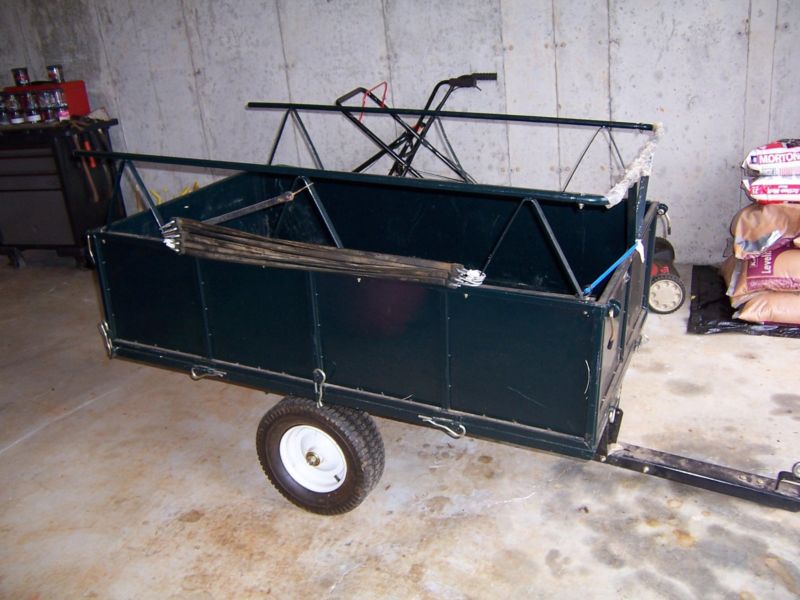 Small utility trailer.
