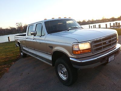 ford 1997 cars bed cab diesel crew low