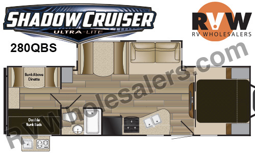2017 Cruiser Rv Shadow Cruiser 280QBS