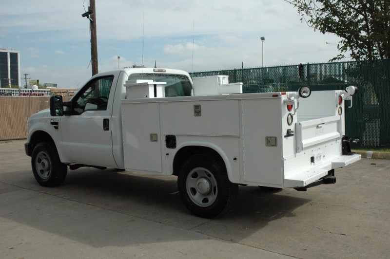 2009 Ford F250 Regular Cab 4x4 Service Utility Truck 5.4L Gas 97k-miles