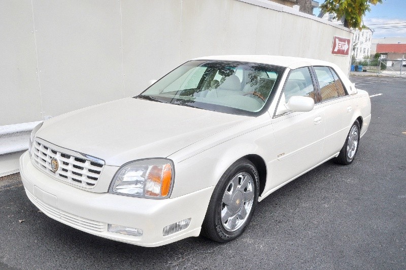 2000 Cadillac DeVille DTS WHITE CHROME WOOD LOW MILES