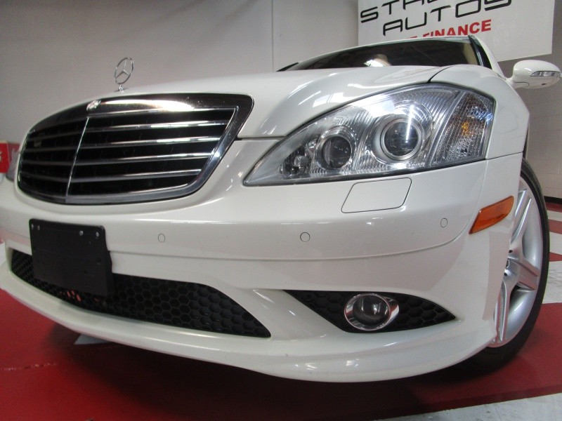 2009 Mercedes-Benz S-Class 4dr Sdn 5.5L V8 RWD*AMG Package* Pearl White Beauty!!* $2000 Down WAC